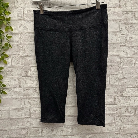 Athleta capri leggings women’s small black graphite - Picture 1 of 6